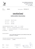 Osvědčení na tvrdé pájení Cu trubek